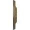 Ekena Millwork Leaf Ceiling Medallion (Fits Canopies up to 4 3/4"), 11 3/8"OD x 3 5/8"ID x 1 1/8"P, Mississippi Mud CM11LFMMF - alternate 4